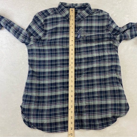 NWT Women's WindRiver Stretch Flannel Button Shirt Women's Large - Picture 8 of 9